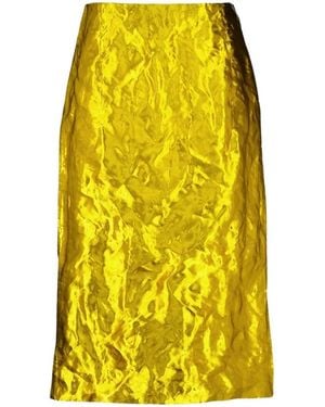 Gabriela Hearst Midi Skirts - Giallo
