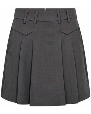 co'couture Short Skirts - Gris