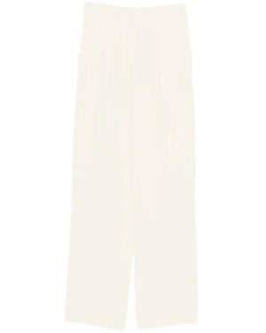 Twinset Broeken ,Wit ,Straight Broeken