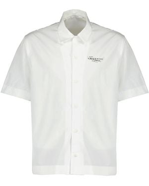 Givenchy Short Sleeve Shirts - Blanco