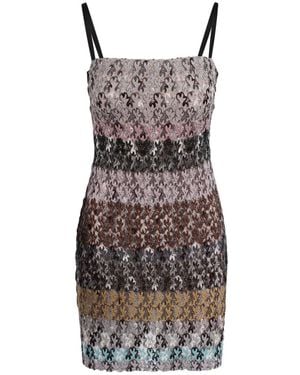Missoni Mini Kleid - Braun