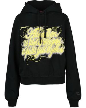 DIESEL Hoodies - Noir