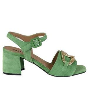 Carmens High Heel Sandals - Verde