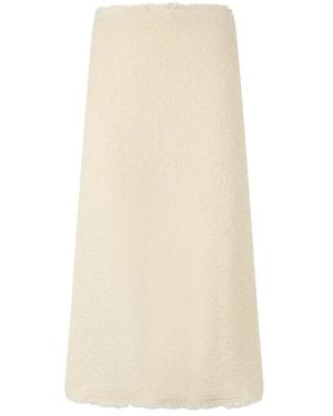 Alberta Ferretti Midi Skirts - Natural