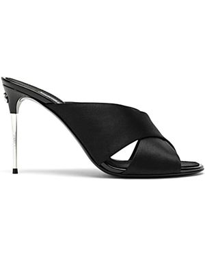 Dolce & Gabbana Heeled Mules - Nero