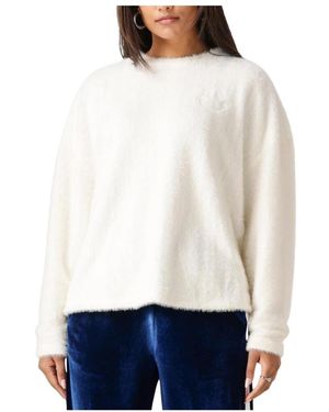 Refined Department Weicher Faux Fur Sweater Gael - Weiß