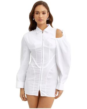 Jacquemus Shirt Dresses - White