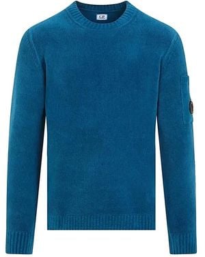 C.P. Company Round-Neck Knitwear - Blue