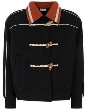 Dries Van Noten Bomber Jackets - Nero