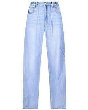 Alexander Wang Crystal Drawcord Balloon Jogger - Blauw