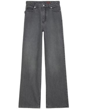 Zadig & Voltaire Wide Jeans - Grey