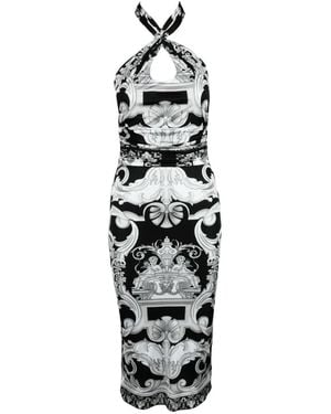Versace Midi Dresses - Blanc