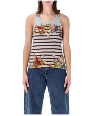 Jean Paul Gaultier Sleeveless Tops - Blue