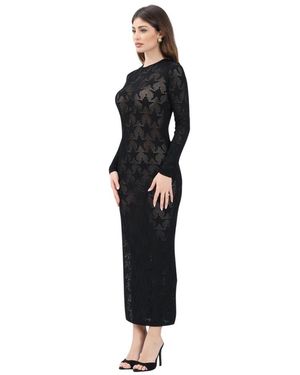 Akep Maxi Dresses - Black