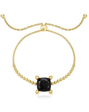 Tous 18K Goud Vermeil Detail Ketting Armband Met Onyx - Metallic