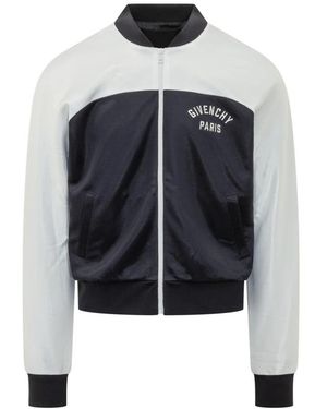 Givenchy Jassen ,Veelkleurig ,Zipped Track Jacket - Blauw
