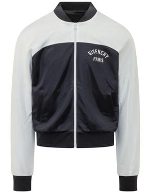 Givenchy Zipped Track Jacket - Blau