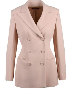 Max Mara Madras Blazer - Roze