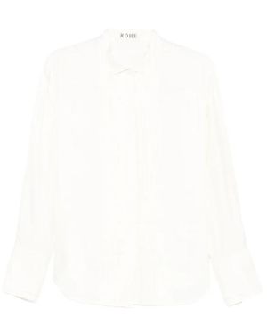 Rohe Overhemden ,Camicia - Wit