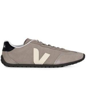 Veja Schoenen ,Katoen Gt Suede Sneakers - Naturel