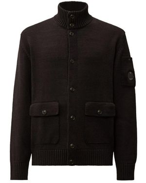 C.P. Company Cardigans - Black