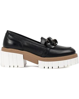 VAMSKO Schoenen ,Zwart ,Leer Iris Loafer