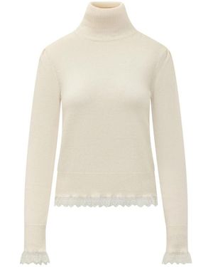 Ganni Turtlenecks - Blanco