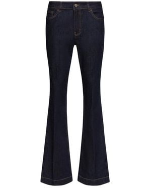 Elena Miro Flare Jeans - Blue