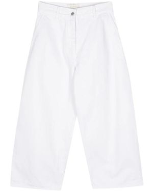 Studio Nicholson Wide Trousers - Blanco