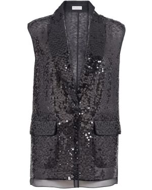 Brunello Cucinelli Waistcoats - Grey