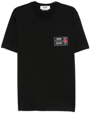 MSGM T-Shirts - Nero