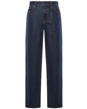 Fendi Straight Fit Jeans - Blue