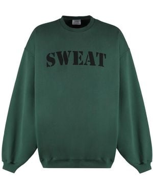 Vetements Sweatshirts - Verde
