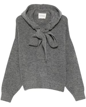 Closed Round-Neck Knitwear - Gris