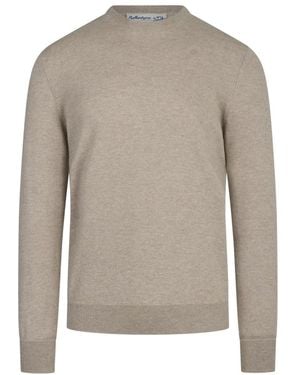 Ballantyne Round-Neck Strickwaren - Grau