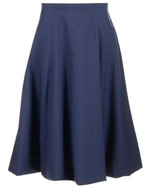 Marni Midi Skirts - Blue