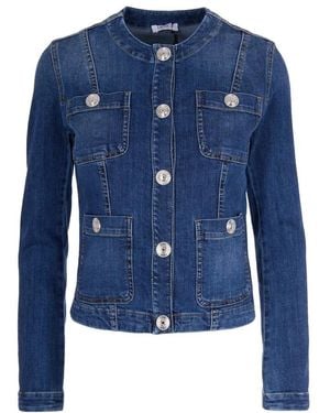 Liu Jo Denim Jackets - Blue
