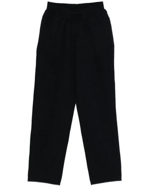 Aspesi Straight Trousers - Negro
