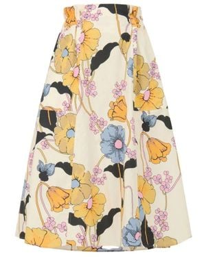 Marni Midi Skirts - Metallic
