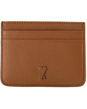 Ami Paris De Coeur Kartenetui - Braun