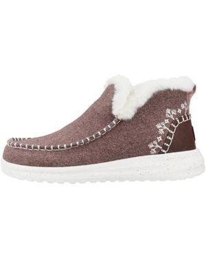 HEYDUDE Winter Boots - Marrone