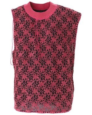 ANDERSSON BELL Sleeveless Knitwear - Rojo
