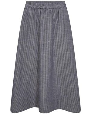 co'couture Rokken ,Blauw ,Midi Rokken - Grijs