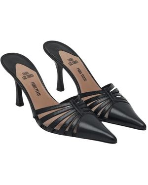 Paris Texas Schoenen ,Zwart ,Leer Nadia Mule
