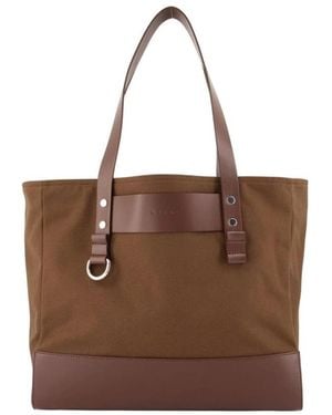 Marni Canvas Tote Bag - Braun