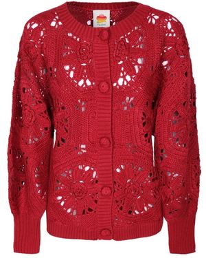 FARM Rio Cardigans - Rojo