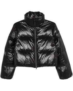 Peuterey Gesteppte Stehkragenjacke - Schwarz