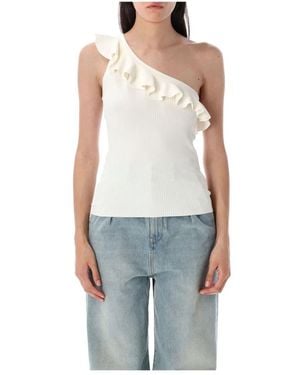 Zimmermann Sleeveless Tops - Blu