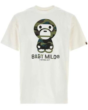 A Bathing Ape T-Shirts - Blanc