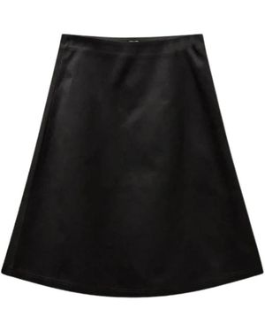 THE GARMENT Rokken ,Zwart ,Satijn Kelly Midi Rok